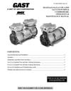 SOA-SAA-LOA-LAA Series Oil-less Vacuum Pumps and Compressors Operation & Maintenance Manual